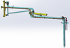 AL1411 Tank Truck Loading System Land Loading Arm