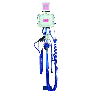 The anti overflow and anti-static alarm