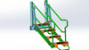 Side-Mounted 4-Step Ladder
