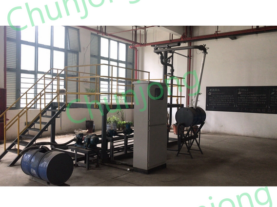 The top loading arm skid mounted