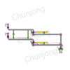AL1411 Tank Truck Loading System Land Loading Arm